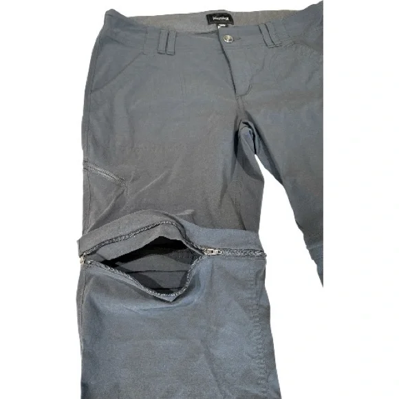 Marmot Convertible Zip-Off Pants Gray Women's Size 10 - Picture 5 of 10